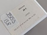 a close up of a piece of paper with a label on it