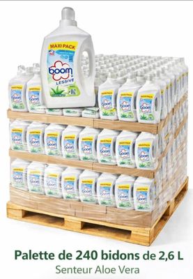pack de 24 bidons de 2, 6 l entreur aloe vera