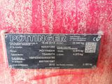 a close up of a sign on the side of a red truck