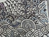 an image of a close up of a piece of fabric with a design on it