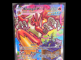 the pokemon card has a picture of a dragon on it ' s back