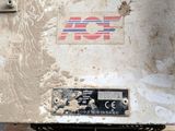 a close up of a machine with a sign on it