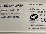 a label on the back of a refrigerator that says it is made in france
