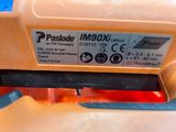 a close up of a yellow and black power tool
