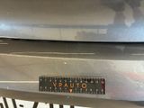 a close up of a sticker on the front of a car