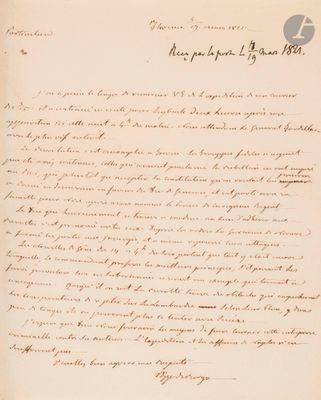 Charles André POZZO DI BORGO (1764-1842) député de la Corse,…