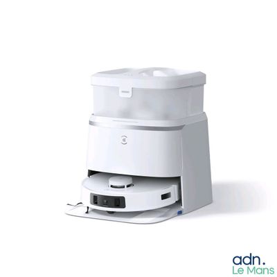 an image of a white coffee maker on a white background