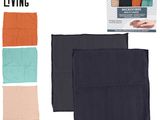 Lot de 3 torchons « Urban Living Microfit »