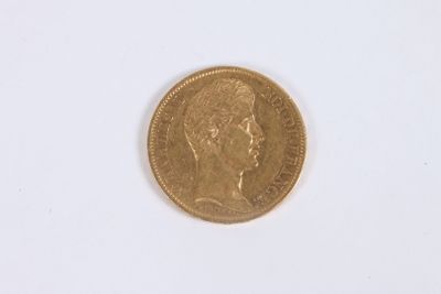 PAS D'ENCHERES LIVE - FRAIS 5% HT. Pièce de 40 Francs or Charles X de 