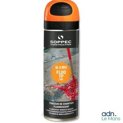 a close up of a spray of paint on a white background