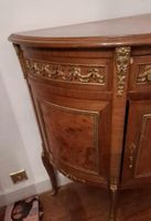 8860-1078 / X / Commode demi-lune de style louis XV en bois … (photo 2)
