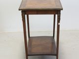 an image of a side table with a shelf on it