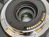 a close up of a camera lens on a table