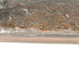 a metal object that is sitting on top of a table