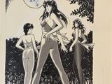 an image of a drawing of a woman in a bathing suit