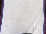a close up of a piece of cloth on a table
