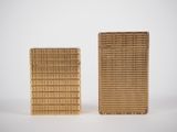 pair of mid - century wicker bookends, mid - century, mid - century, mid - century, mid - century, mid - century