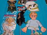 many items that are on the table to make a costume