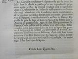 an old book with a black and white image on it