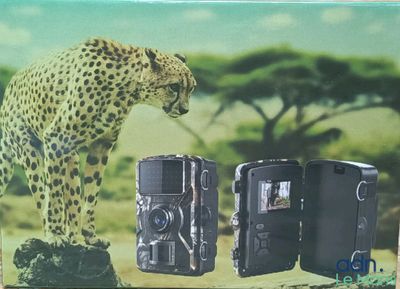 une boîte sur laquelle est représenté un guépard