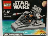 a lego star wars microfighter set in the box