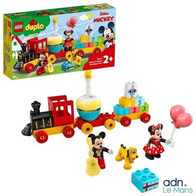 lego duplo mickey mouse train with mickey mouse and friends