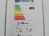 an energy label on the back of a box