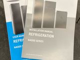 two manuals for the refrigeration and refrigeration of a refrigerator