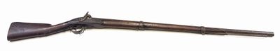 an image of a very old gun on a white background