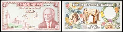 deux billets de banque différents sur lesquels figurent respectivement l'image d'un homme et celle d'une femme
