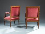 pair of early 20th century french armchairs with pink upholstered upholstered upholstered upholstered upholstered upholstered