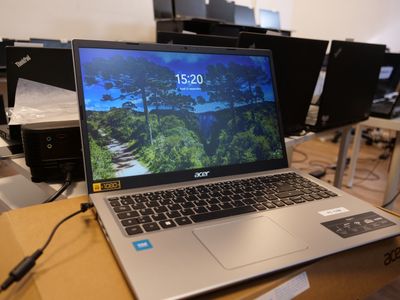 a laptop that is sitting on a table in a room