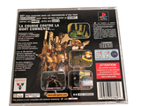 the back cover of a video game with a picture of a group of soldiers
