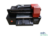 an image of a printer machine with a printer on it