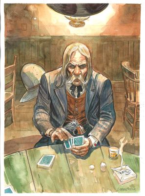 LAMONTAGNE né en 1961. Wild West.