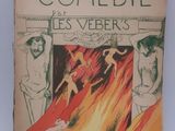 the cover of the book la jovialle comediee les vebers