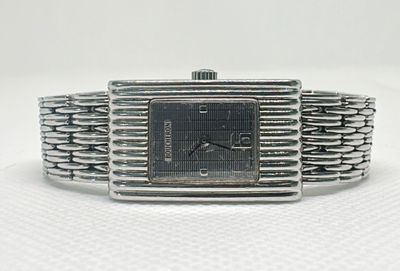 "BOUCHERON - Montre bracelet de dame en acier collection REF…