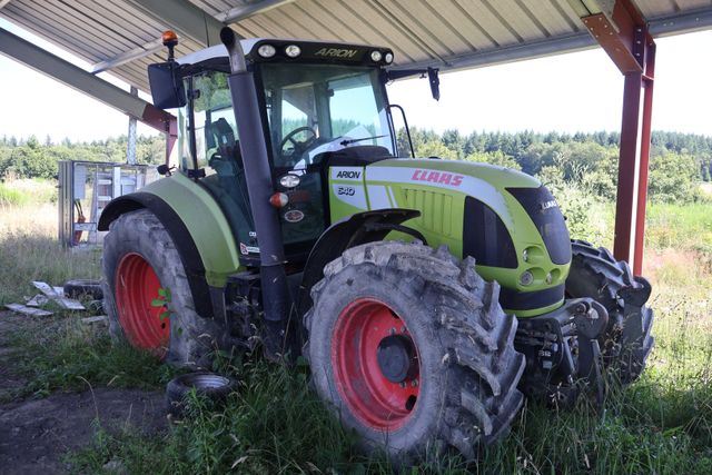 Tracteur agricole CLASS ARION 640, 6494 heures, joint de culasse ...