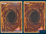 two cards with a picture of a spiral design on them