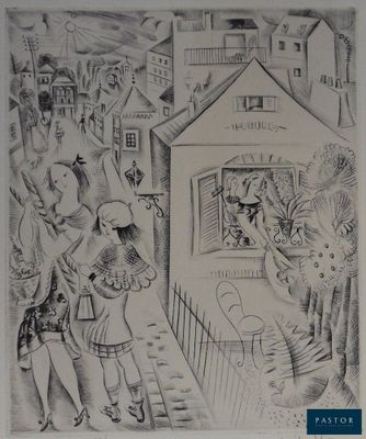 un dessin en noir et blanc représentant une femme et un chat