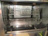 an image of a stainless steel oven with a rack in it