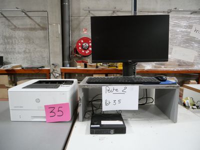 poste 2 : UC Mini DELL CORE i5 7th Gen , 1 écran AOC , clavi…