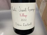 a bottle of wine that is on display in a store