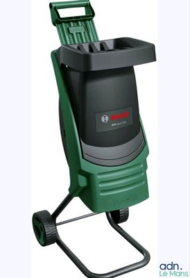 a close up of a green lawn mower on a white background