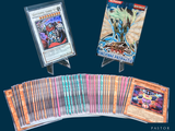 a lot of cards that are sitting on a table