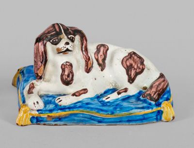 Petite figure de chasse sur les baisers de Fayence. Sur des …