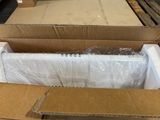 a cardboard box that has some kind of mattress inside of it