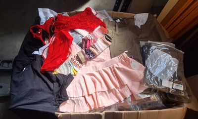 10 / 1 palette de 150 kg ACTION de mix de textiles ( t…