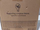 a box that has a light bulb inside of it