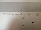 a close up of the back of a laptop computer